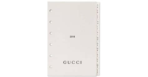 Gucci Small Agenda Refill 